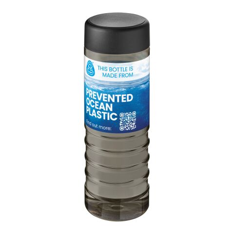 H2O Active® Eco Treble 750 ml Sportflasche mit Drehdeckel anthrazit-schwarz | ohne Werbeanbringung | Nicht verfügbar | Nicht verfügbar