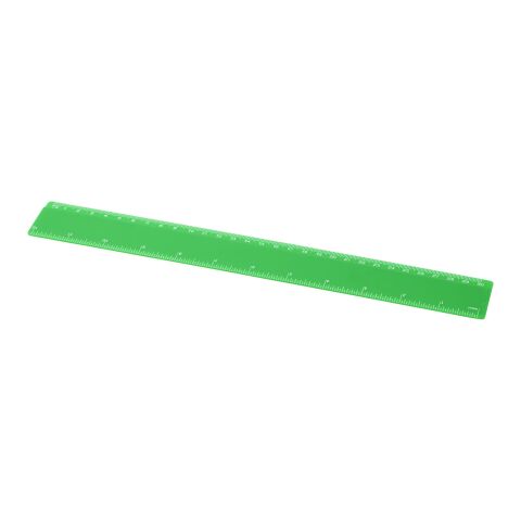 Renzo 30 cm Kunststoff-Lineal grün | ohne Werbeanbringung | Nicht verfügbar | Nicht verfügbar