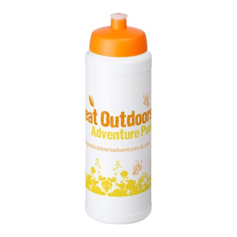 Baseline® Plus 750 ml Flasche mit Sportdeckel transparent-orange | ohne Werbeanbringung | Nicht verfügbar | Nicht verfügbar