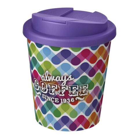 Americano® Espresso 250 ml Isolierbecher mit auslaufsicherem Schraubverschluss transparent-lila | ohne Werbeanbringung | Nicht verfügbar | Nicht verfügbar