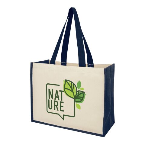 Varai Canvas und Jute Einkaufstasche