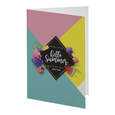 Herald A6 Grußkarte weiss | ohne Werbeanbringung | Nicht verfügbar | Nicht verfügbar