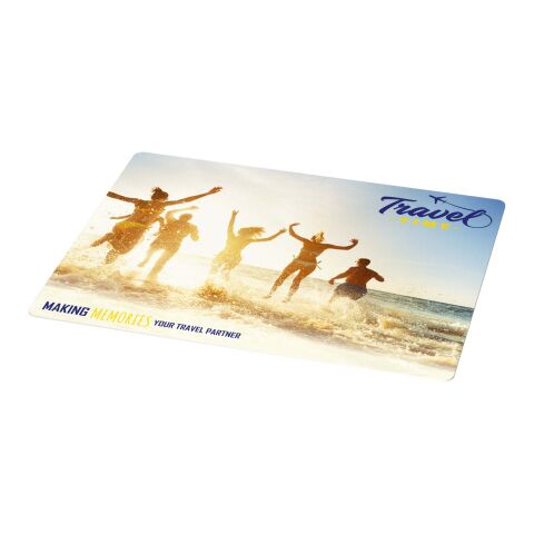 Lumin Mauspad mit vollflächigem Farbdruck weiss | ohne Werbeanbringung | Nicht verfügbar | Nicht verfügbar