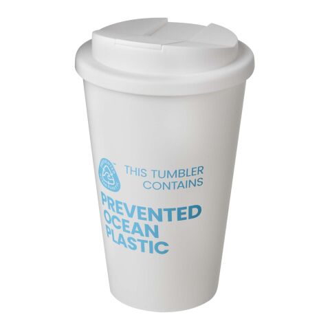 Americano® POP 350 ml isolierter Trinkbecher mit auslaufsicherem Deckel weiß | ohne Werbeanbringung | Nicht verfügbar | Nicht verfügbar