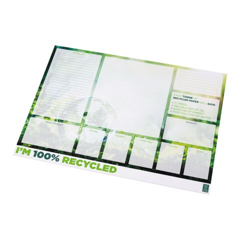 Desk-Mate® A2 recycelter Notizblock weiß | 25 pages | ohne Werbeanbringung | Nicht verfügbar | Nicht verfügbar
