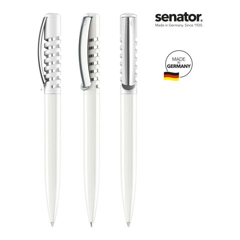 senator New Spring  Polished MC  Druckkugelschreiber weiß | ohne Werbeanbringung | ohne Werbeanbringung | Nicht verfügbar | Nicht verfügbar