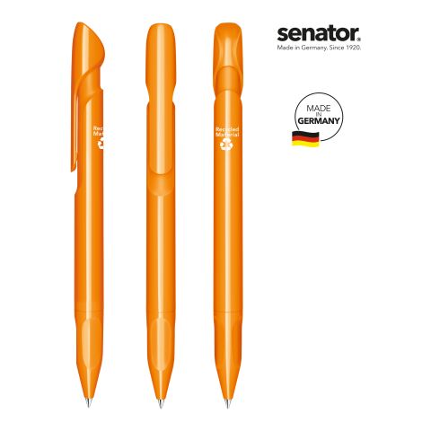 senator Evoxx Polished Recycled Druckkugelschreiber orange | ohne Werbeanbringung | Nicht verfügbar | Nicht verfügbar
