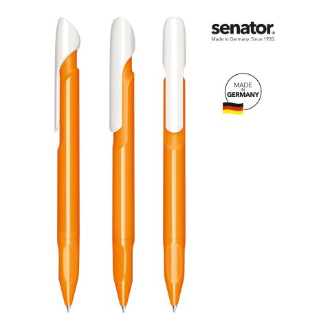 senator® Evoxx Duo Polished Recycled Druckkugelschreiber orange | Nicht verfügbar | ohne Werbeanbringung | ohne Werbeanbringung