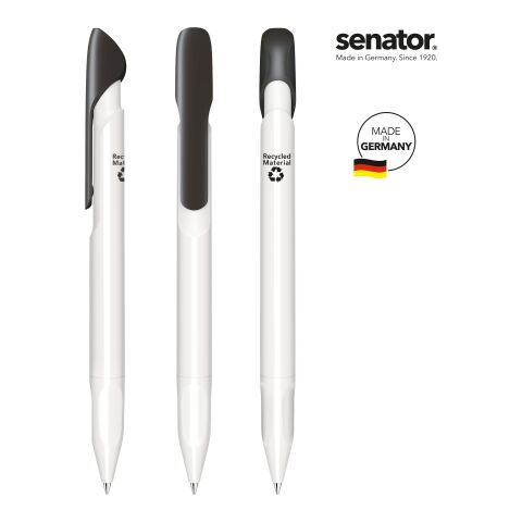senator Evoxx Polished Recycled LC Druckkugelschreiber schwarz | ohne Werbeanbringung