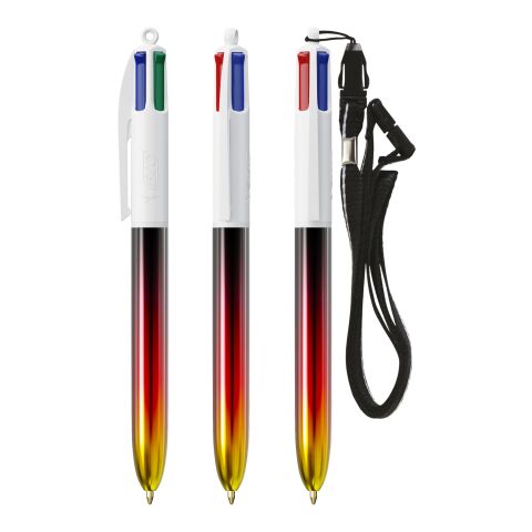 BIC® 4 Colours® Flags Collection mit Lanyard