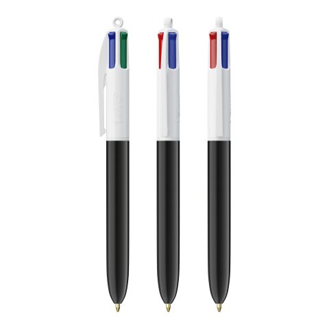 BIC® 4 Colours Kugelschreiber BritePix Digital weiß-schwarz | ohne Werbeanbringung | Nicht verfügbar | Nicht verfügbar