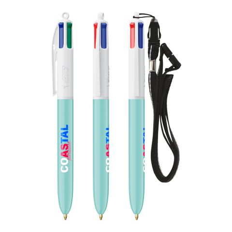 BIC® 4 Colours® ECO + lanyard