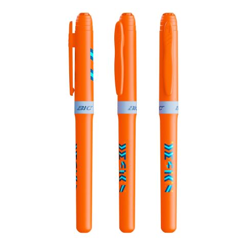 BIC® Brite Liner® Grip Leuchtmarker Orange | 1-farbiger Siebdruck | Schaft-Clipverlängerung | 25.00 mm x 45.00 mm