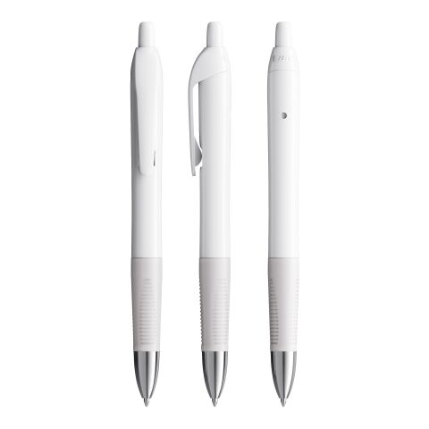 BIC® Intensity® Gel Clic weiß | schwarze Tinte | 1-farbiger Siebdruck | Clip-Clip | 5.00 mm x 26.00 mm
