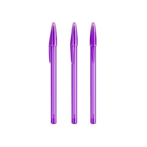 BIC® Style Kugelschreiber violett | schwarze Tinte | ohne Werbeanbringung | Nicht verfügbar | Nicht verfügbar
