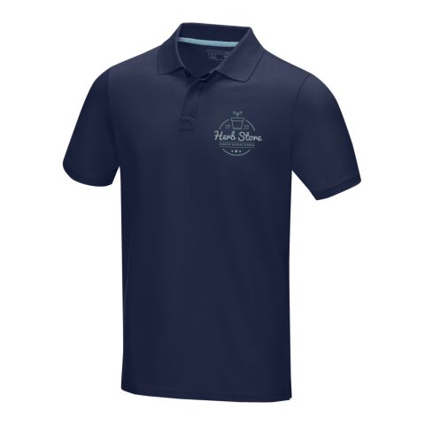 Graphite Herren GOTS Poloshirt Standard | marineblau | S | ohne Werbeanbringung | Nicht verfügbar | Nicht verfügbar | Nicht verfügbar