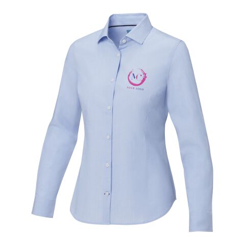 Cuprite Langarm Shirt aus GOTS-zertifiziertem Bio-Material für Damen Standard | hellblau | L | ohne Werbeanbringung | Nicht verfügbar | Nicht verfügbar | Nicht verfügbar