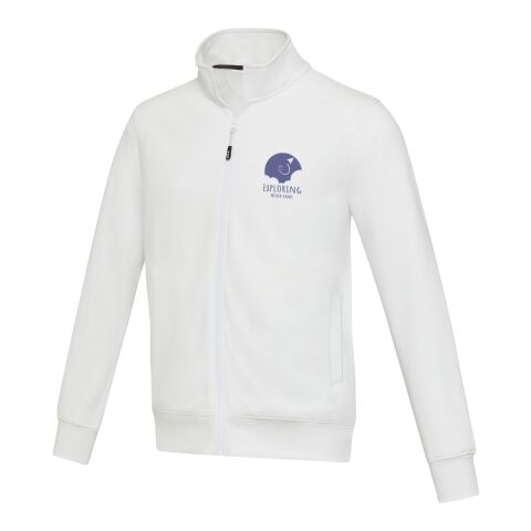 Galena Sweatjacke aus recyceltem Material Unisex Standard | weiss | S | ohne Werbeanbringung | Nicht verfügbar | Nicht verfügbar | Nicht verfügbar