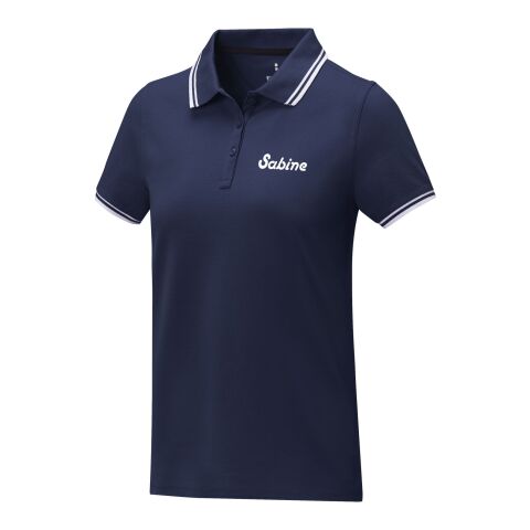 Amarago Polo mit abgesetztem Rand für Damen Standard | navy | S | ohne Werbeanbringung | Nicht verfügbar | Nicht verfügbar | Nicht verfügbar