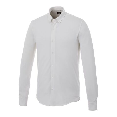 Bigelow langärmliges Hemd Standard | weiß | L | ohne Werbeanbringung | Nicht verfügbar | Nicht verfügbar | Nicht verfügbar