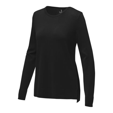 Merrit Pullover mit Rundhalsausschnitt für Damen schwarz | S | ohne Werbeanbringung | Nicht verfügbar | Nicht verfügbar | Nicht verfügbar