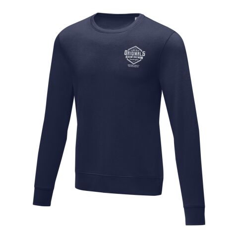 Zenon Sweater mit Rundhalsausschnitt für Herren Standard | marineblau | M | ohne Werbeanbringung | Nicht verfügbar | Nicht verfügbar | Nicht verfügbar
