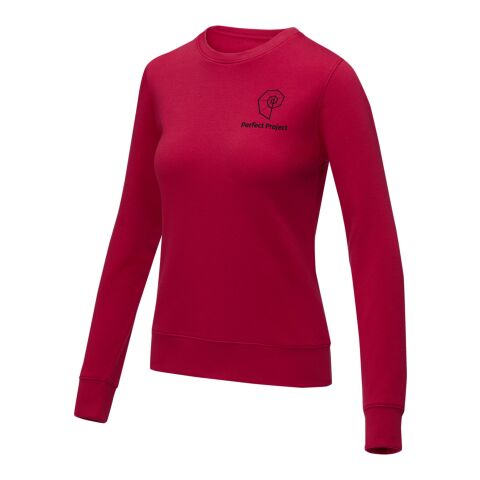 Zenon Sweater mit Rundhalsausschnitt für Damen Standard | rot | XL | ohne Werbeanbringung | Nicht verfügbar | Nicht verfügbar | Nicht verfügbar