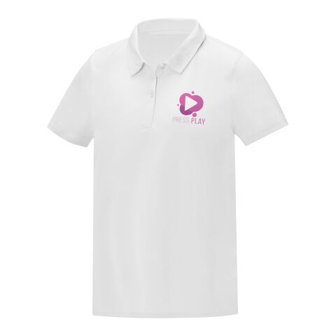 Deimos Poloshirt cool fit mit Kurzärmeln für Damen Standard | weiß | XL | ohne Werbeanbringung | Nicht verfügbar | Nicht verfügbar | Nicht verfügbar