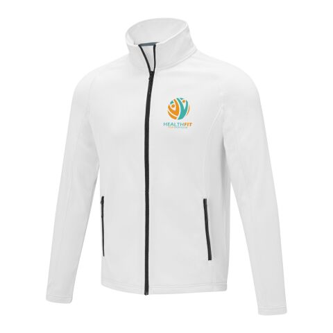 Zelus Fleecejacke für Herren Standard | weiss | XS | ohne Werbeanbringung | Nicht verfügbar | Nicht verfügbar | Nicht verfügbar