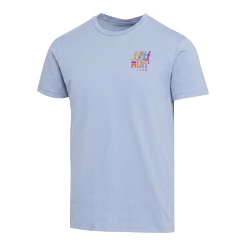 Balfour Kurzärmeliges T-Shirt aus 200 g/m² Bio Baumwolle (OCS), unisex Nebelblau | 4XS