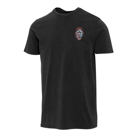 Nanaimo Kurzärmeliges T-Shirt für Herren im Washed Look, 160 g/m2 Standard | Schwarz | XS | ohne Werbeanbringung | Nicht verfügbar | Nicht verfügbar | Nicht verfügbar