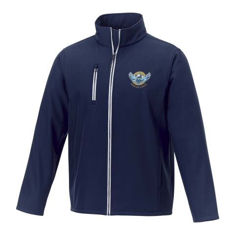 Orion GRS Softshelljacke für Herren aus recyceltem Material tiefes blau | 3XL