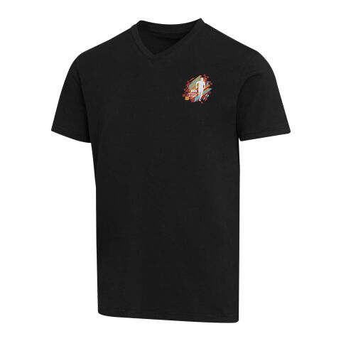 Balfour Kurzärmeliges T-Shirt V-Ausschnitt aus 200 g/m² Bio Baumwolle (OCS), unisex