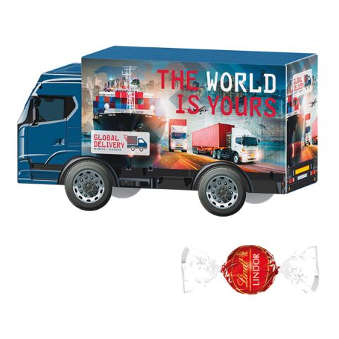 3D-Präsent LKW ohne Werbeanbringung | Lindt LINDOR Milchkugeln