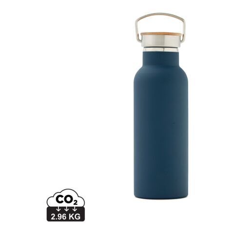 Werbeartikel VINGA Miles Thermosflasche 500 ml – blau – mit Logo bedruckt