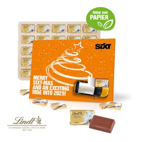 Tisch-Adventskalender Lindt &quot;Select Edition&quot;, Inlay Aus Papier