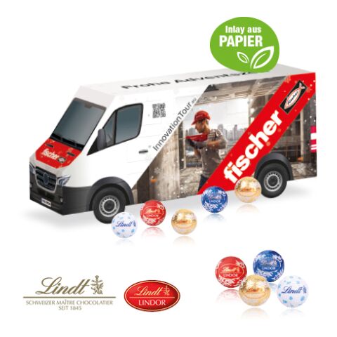 3D Adventskalender "Transporter" Mit Papier-Inlay