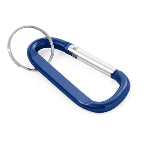 MATTHEW. Karabinerclip aus Aluminium mit Schlüsselring