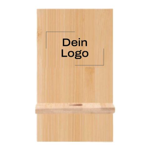 Handyhalter aus Bambus