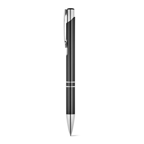 BETA BK. Aluminium-Kugelschreiber mit Clip Schwarz