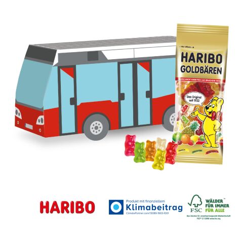 3D Präsent Bus ohne Werbeanbringung | HARIBO Goldbären