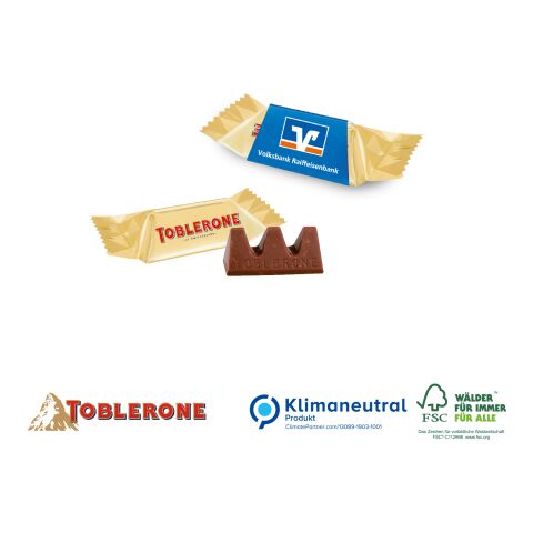 TOBLERONE Minis mit Werbschuber, Klimaneutral, FSC® ohne Werbeanbringung