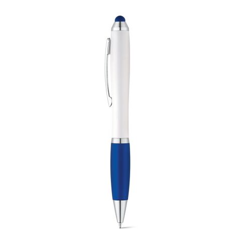 SANS. Kugelschreiber mit Drehmechanik und Metallclip Blau