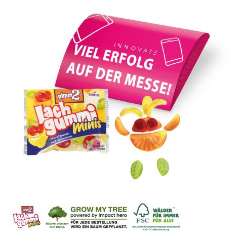 Lachgummi Im Werbebriefchen bunt | 4C Digital-/Offsetdruck