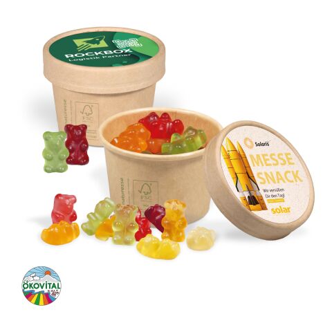 Werbe-Fruchtgummi Paperbox mit Einleger