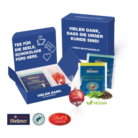 Tea &amp; Chocolate Box bunt | ohne Werbeanbringung