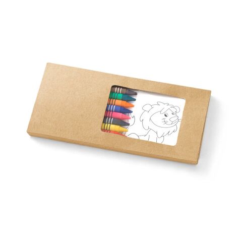 JAGUAR. Malset mit 8 Buntstiften