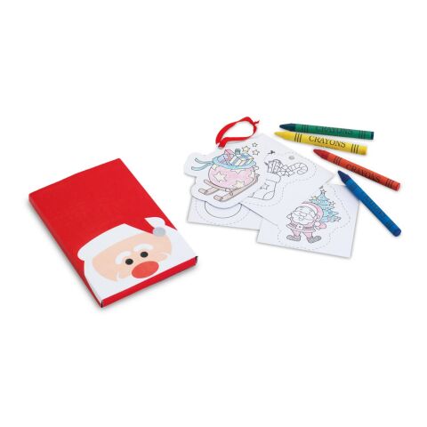 VEDDER. Weihnachtliches Malset Rot | ohne Werbeanbringung | Nicht verfügbar | Nicht verfügbar | Nicht verfügbar