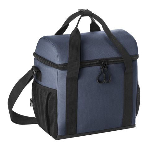 ROMA M. Gepolsterte Kühltasche aus recyceltem Polyester 600D Ripstop 11 L Blau | ohne Werbeanbringung