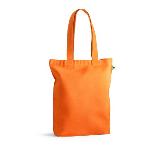MERIDA. Tragetasche (220 g/ m²) aus Baumwolle (50%), recycelter Baumwolle (30%) und polyester (20% rPET)